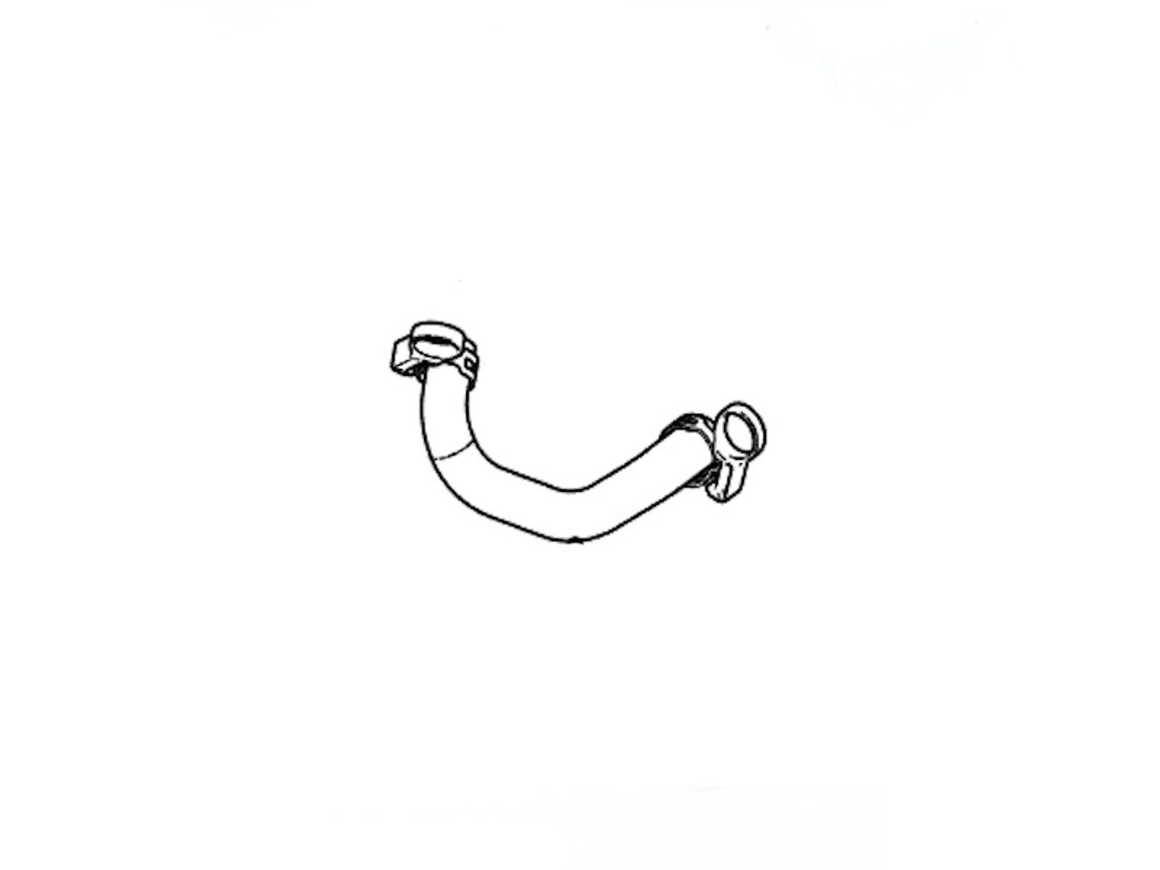 Genuine 2.0 Diesel Ingenium EGR to Heater Hose - LR084790