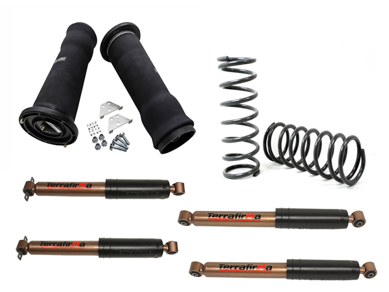 Discovery 2 Monotube Adjustable Air Suspension Model Plus 50mm Lift Kit