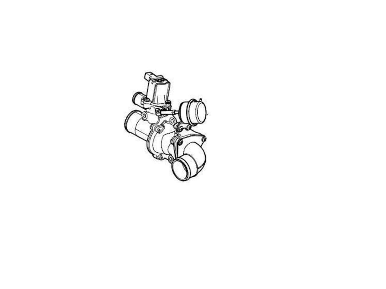 Genuine 4.4 Tdv8 Recirculation Shut Off Valve - LR043998