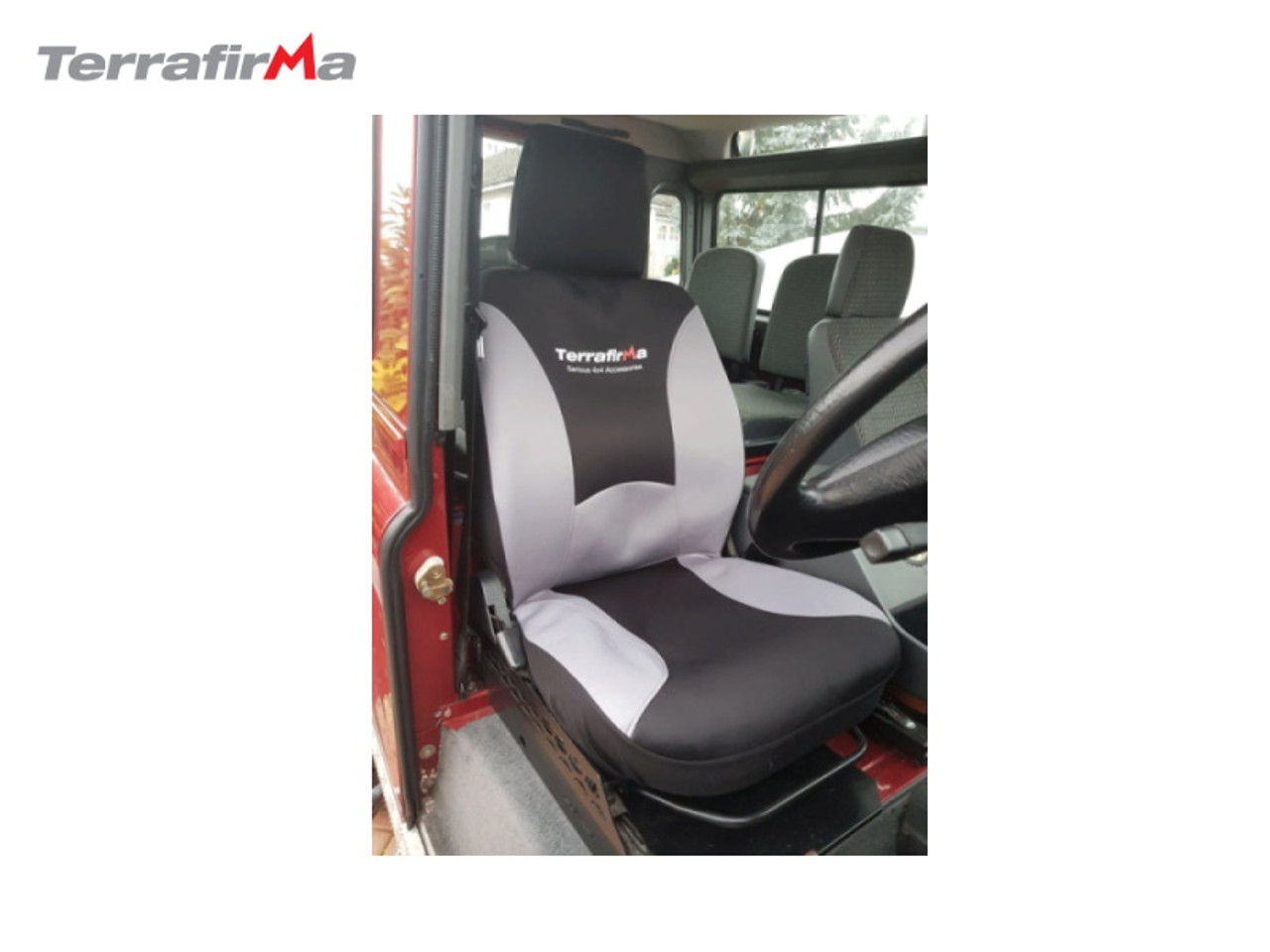 Terrafirma Waterproof Front Pair of Defender Seat Covers - GI220