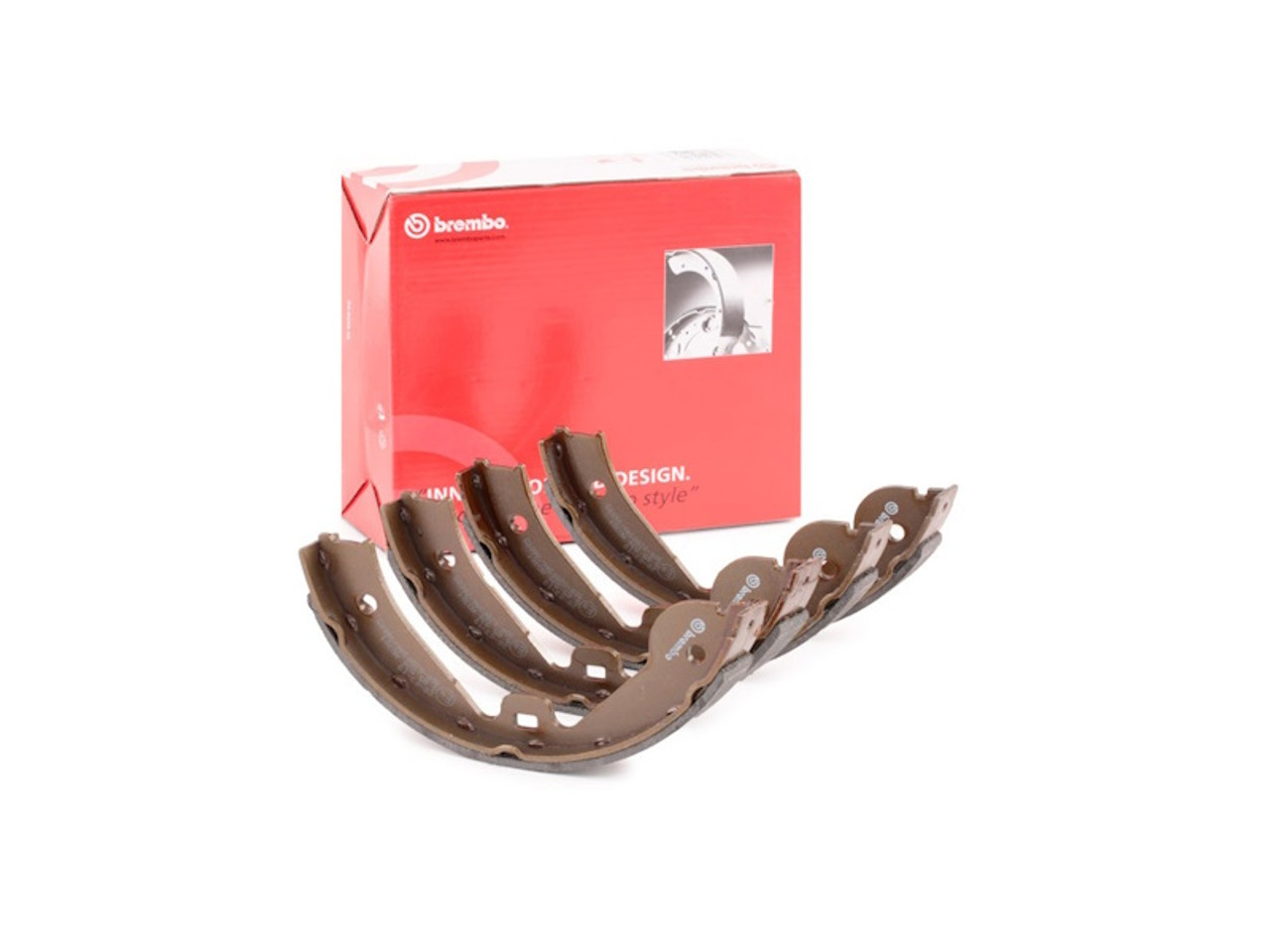 Brembo Range Rover L322 Hand Brake Shoe Set - SFS000051