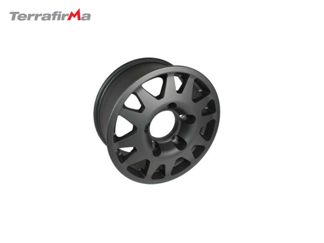 Terrafirma Dakar Black Alloy Wheel 7 x 16 With 33mm Offset - TF105