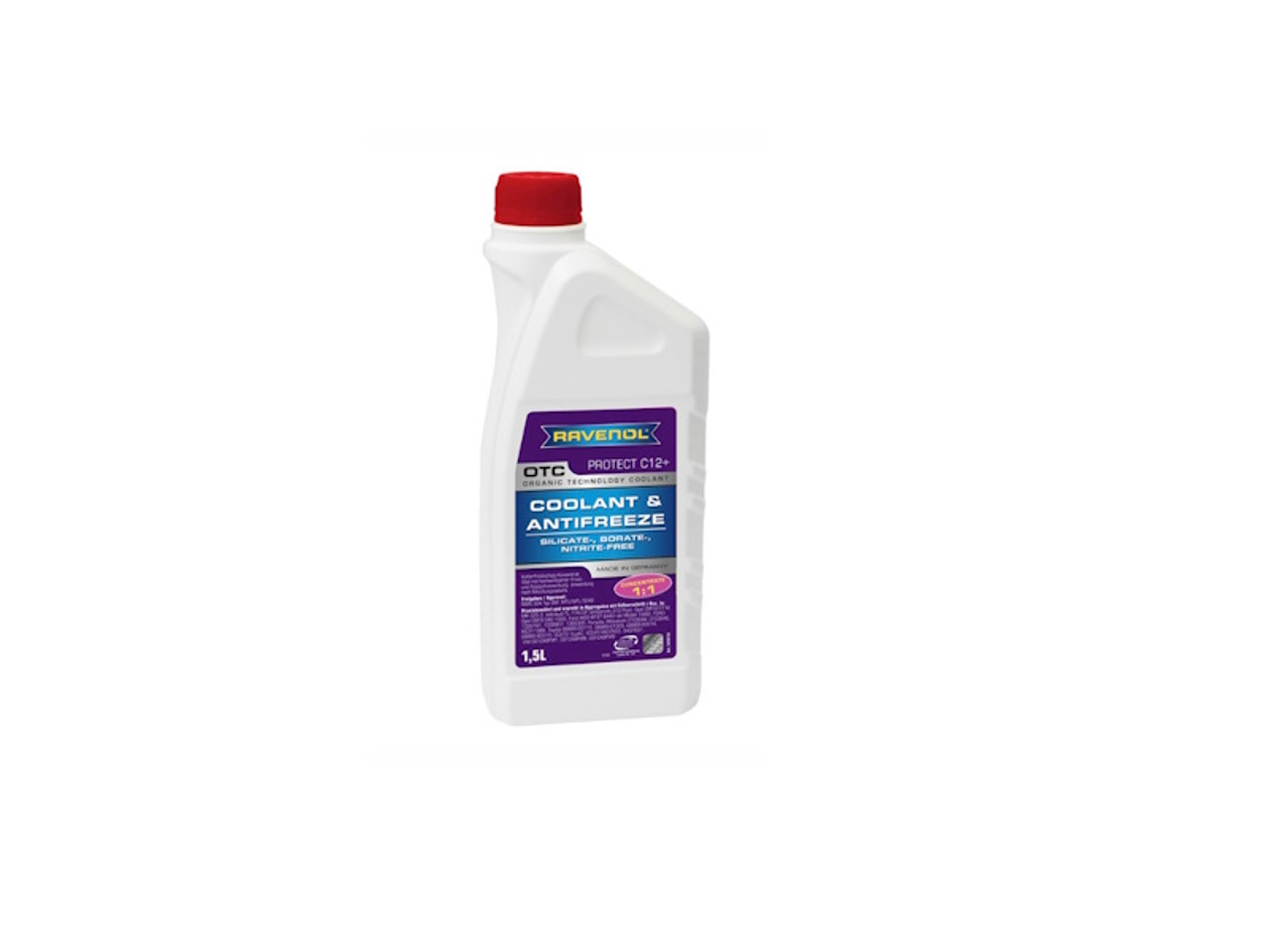 Ravenol 1.5L Organic Technology Concentrated Anti Freeze - LR181438