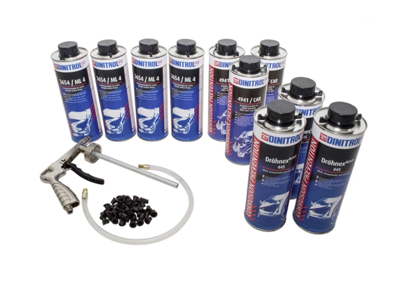 Dinitrol New Vehicle Rust Aerosol Proofing Kit - DA1990