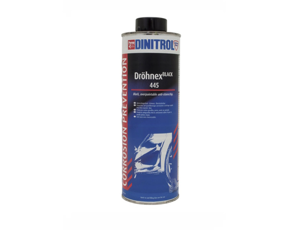 Dinitrol Drohnex 445 Over Paintable Anti Stone Chip and Corrosion Protection Coating 1 Litre Canister - DA1993
