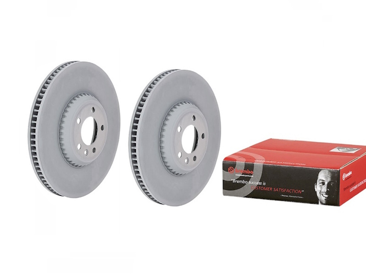 Brembo Front Brake Disc Set for Range Rover L450 and Sport L461 - LR153518 Brembo Front Brake Disc Set for Range Rover L450 and Sport L461 - LR153518