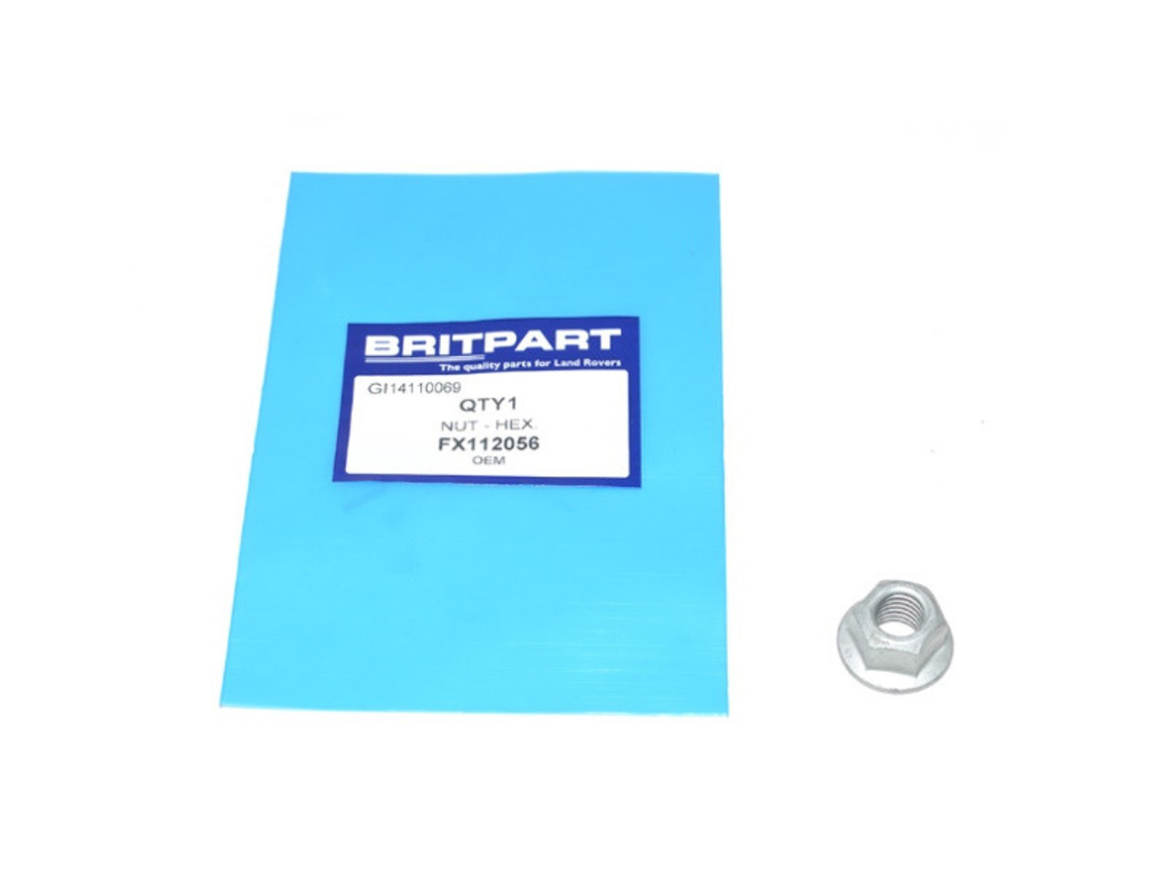 Britpart Discovery 4 Front Anti Roll Bar Link Nut - FX112056