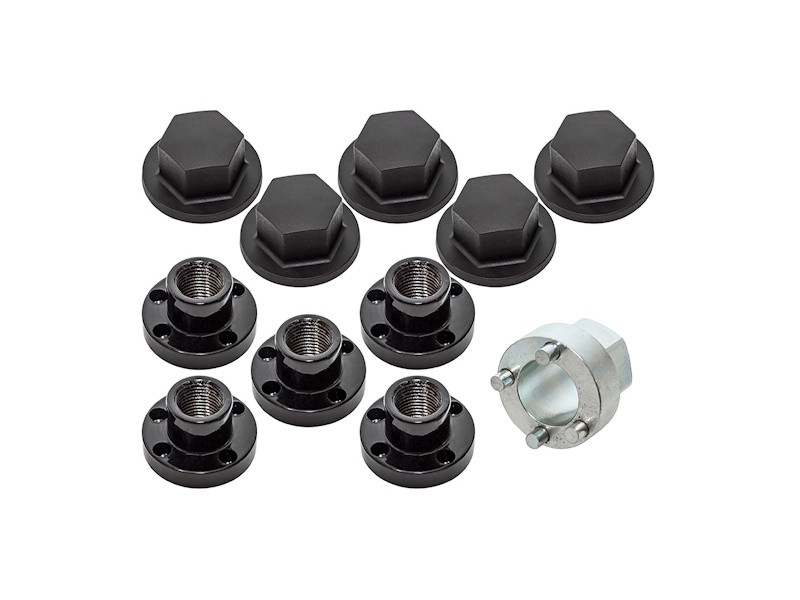 Allmakes 4x4 Steel Wheel Locking Nut Set - RTC9535