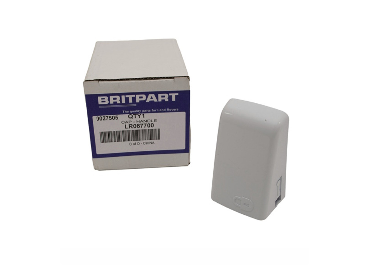 Britpart Front Left Hand Primed Door Handle Cap for Discovery 4 - LR067700