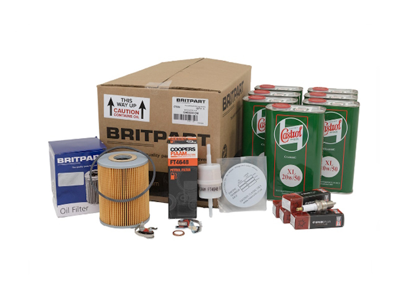 Britpart Series 2.25 Petrol Complete Service Kit - DA6033COM