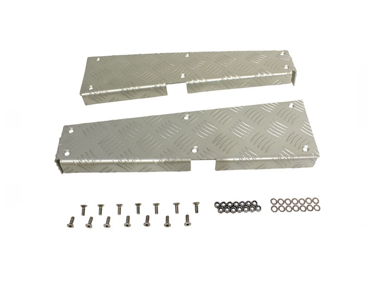 Terrafirma Silver Rear Body Corner Protectors for Defender 110 - TF8204