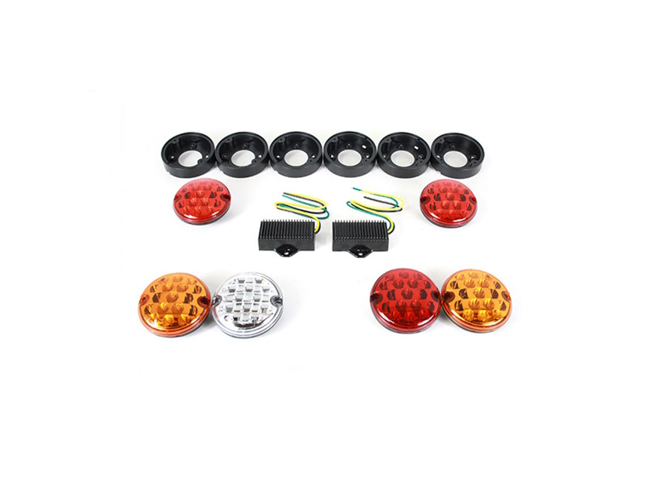 Wipac 95mm LED Rear Light Upgrade Kit for Defender and Series - GL1143