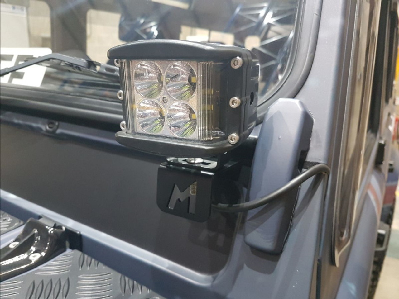 Terrafirma Defender Bulkhead Light Mounting Bracket Kit