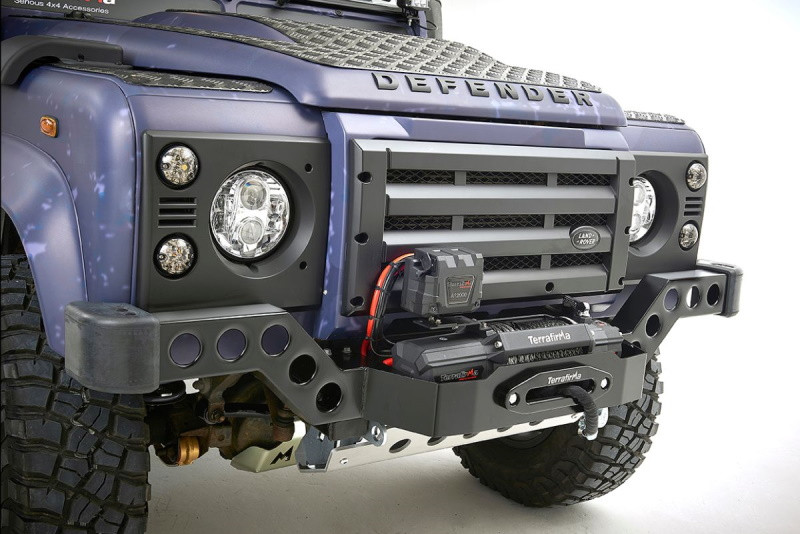 Terrafirma Front Skeleton Cranked Winch Bumper for Defender Without AC - TF0014