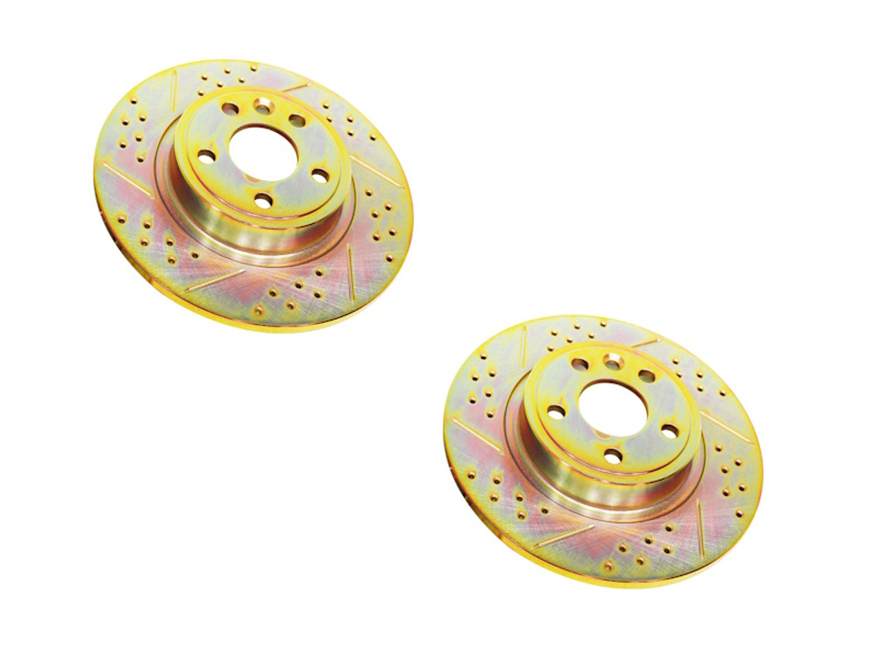 Terrafirma Discovery Sport Rear Drilled and Grooved Discs - LR061388CDG