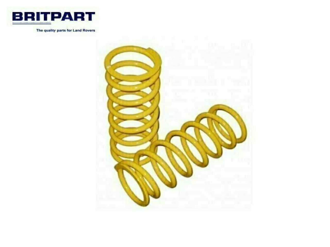 Britpart Performance 40mm Lifted Medium Load Rear Springs