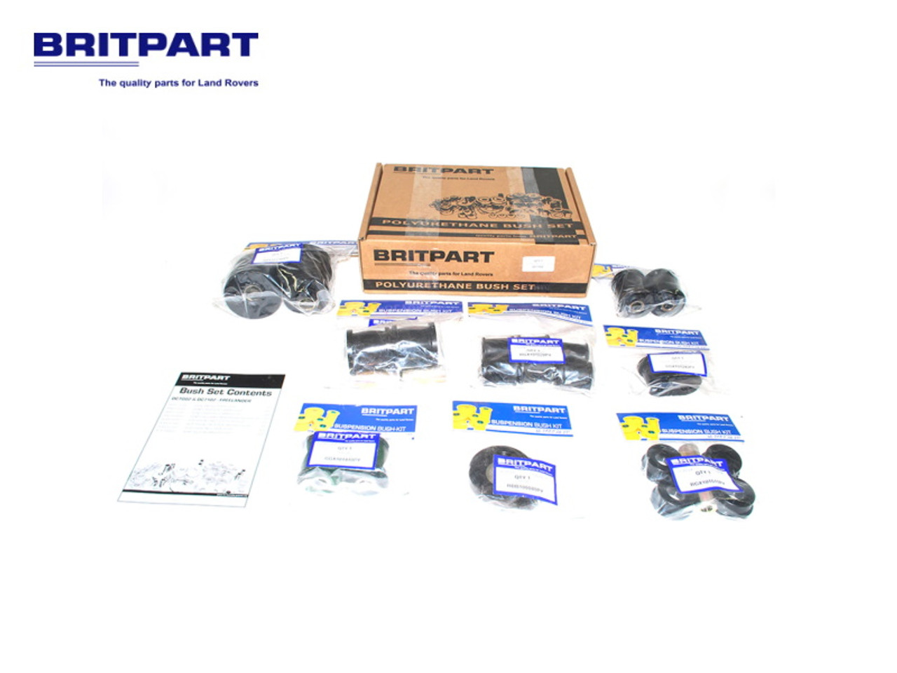 Britpart Black Suspension Bush Kit For Freelander 1 - DC7102