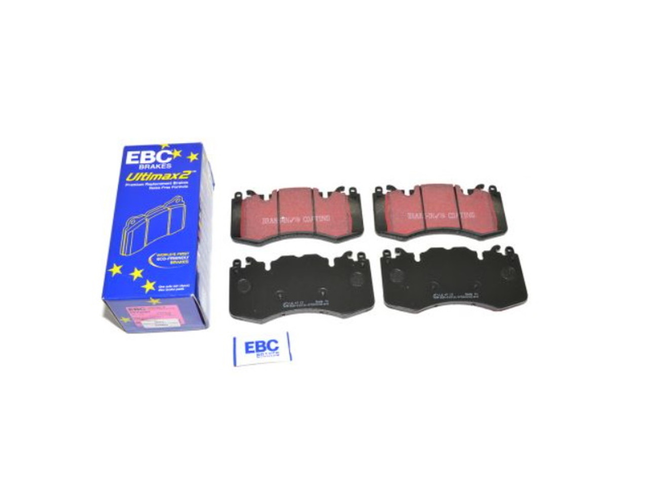 EBC Ultimax Front Brake Pads For 6 Pot Calipers LR160069 - DA4833