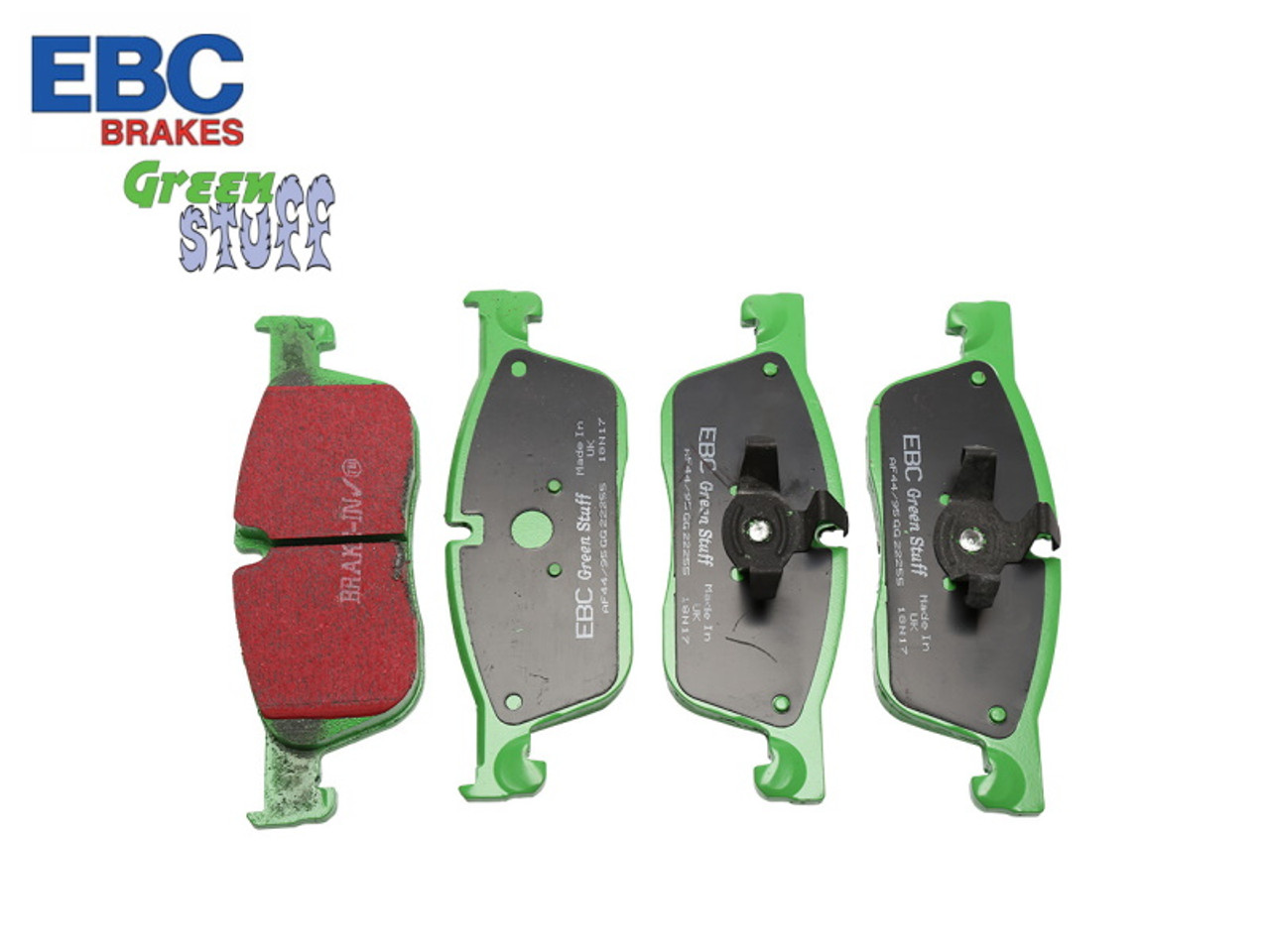 EBC Greenstuff Range Rover And Discovery Front Brake Pads (LR072681) - DA4901