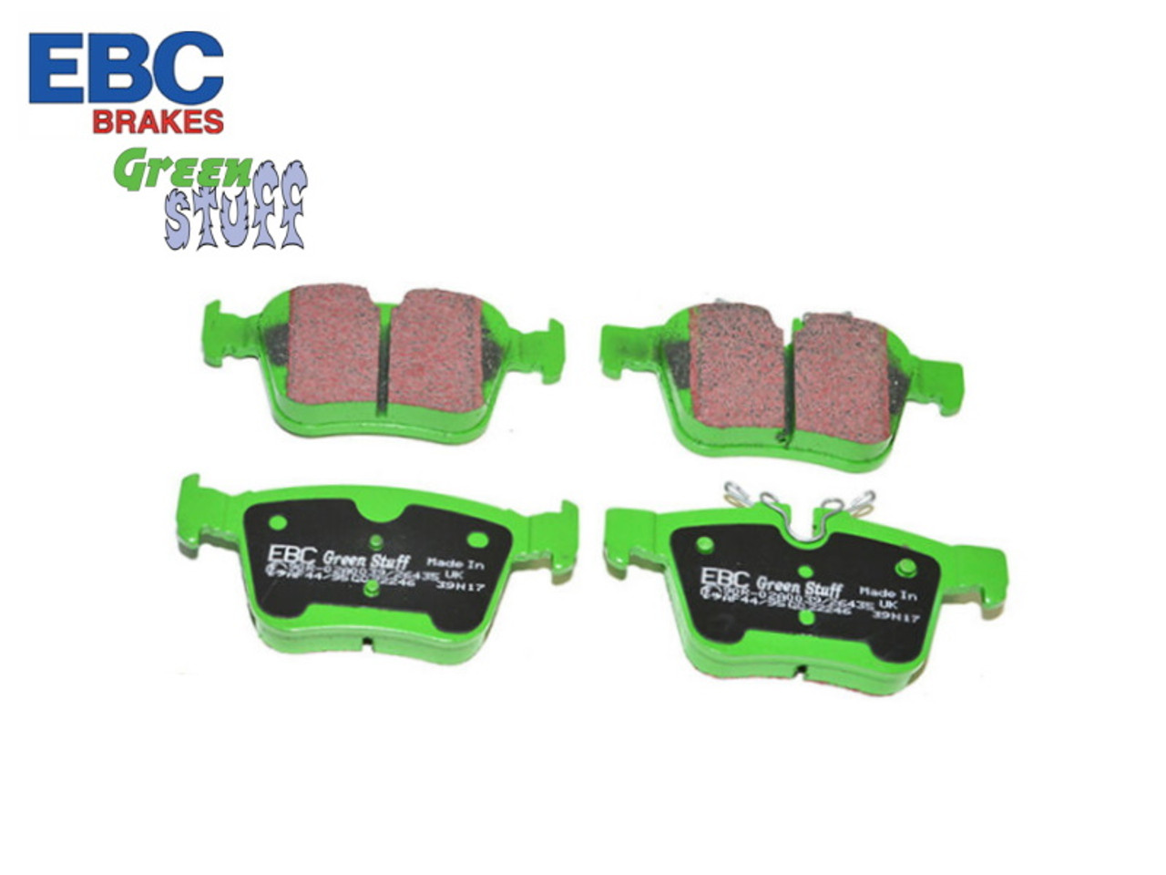 EBC Greenstuff Evoque and Discovery Sport Rer Brake Pads (LR061385) - DA4904