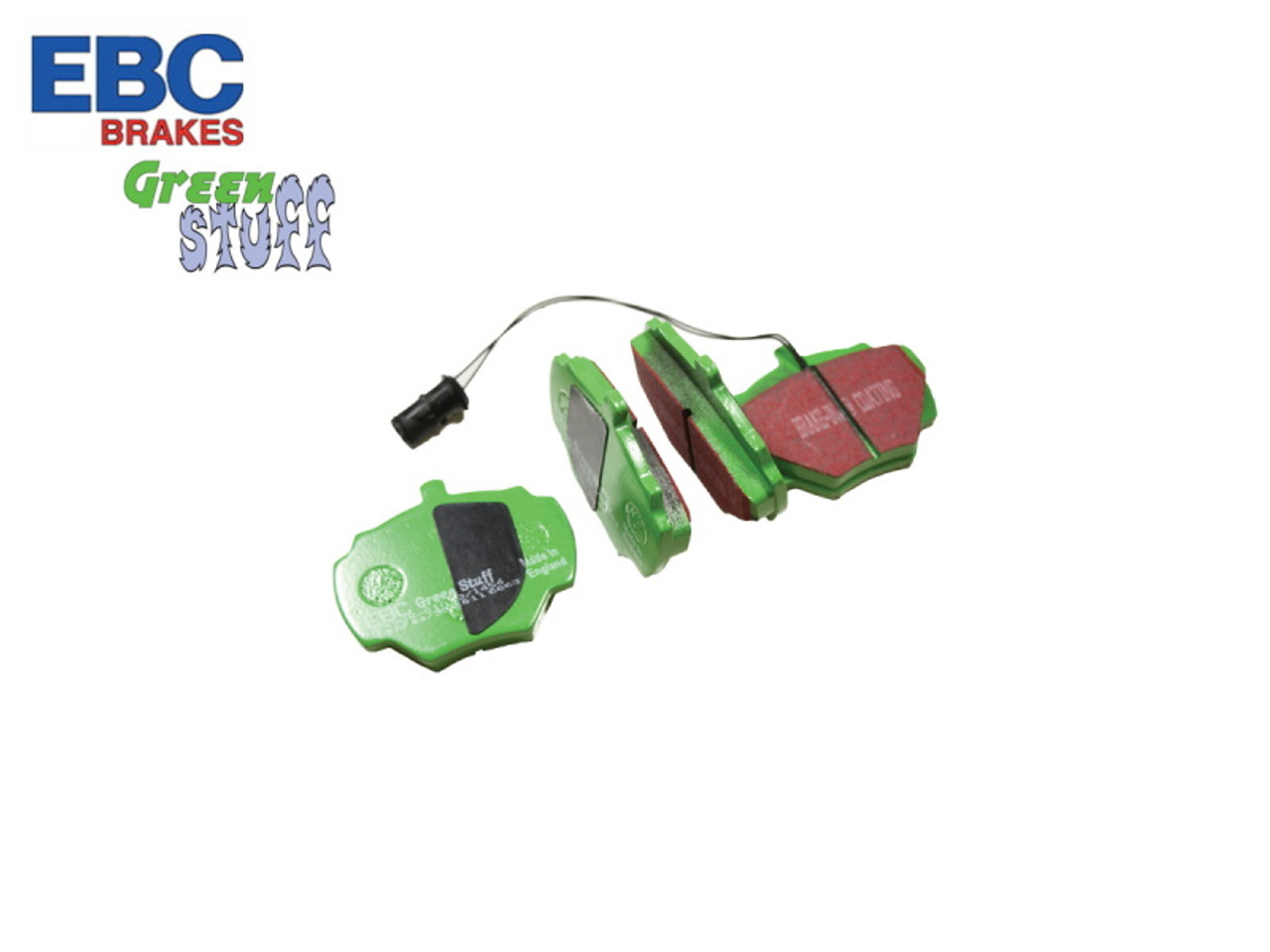 EBC Greenstuff Rear Brake Pads With Sensor (SFP500200) - DA4154