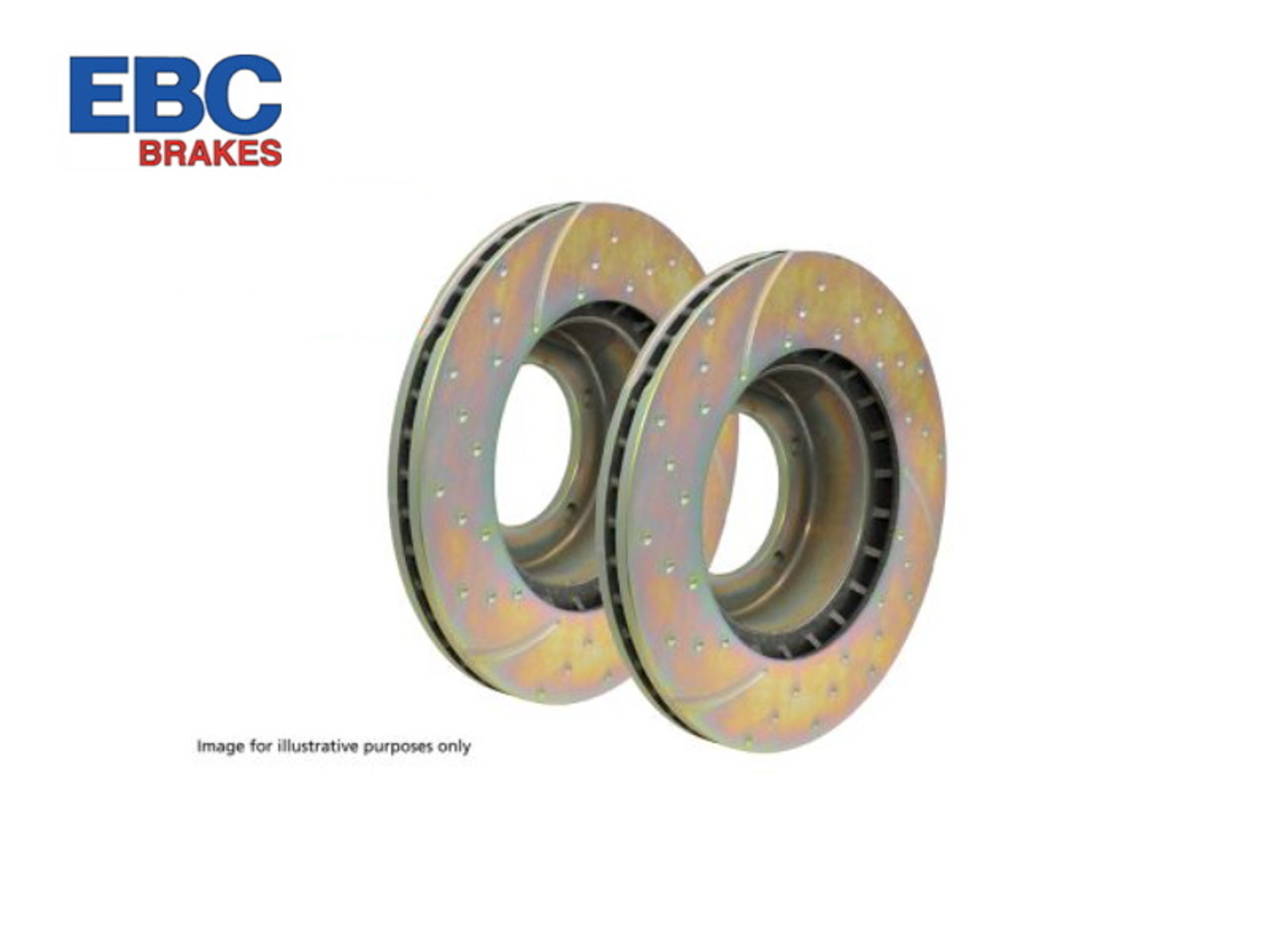 EBC Performance Rear Brake Discs Upto 2006 (SDB000211)
