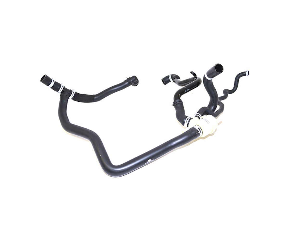 Genuine 2.7 V6 Diesel Top and Bottom Radiator Hose for Discovery 3 - PEL500310