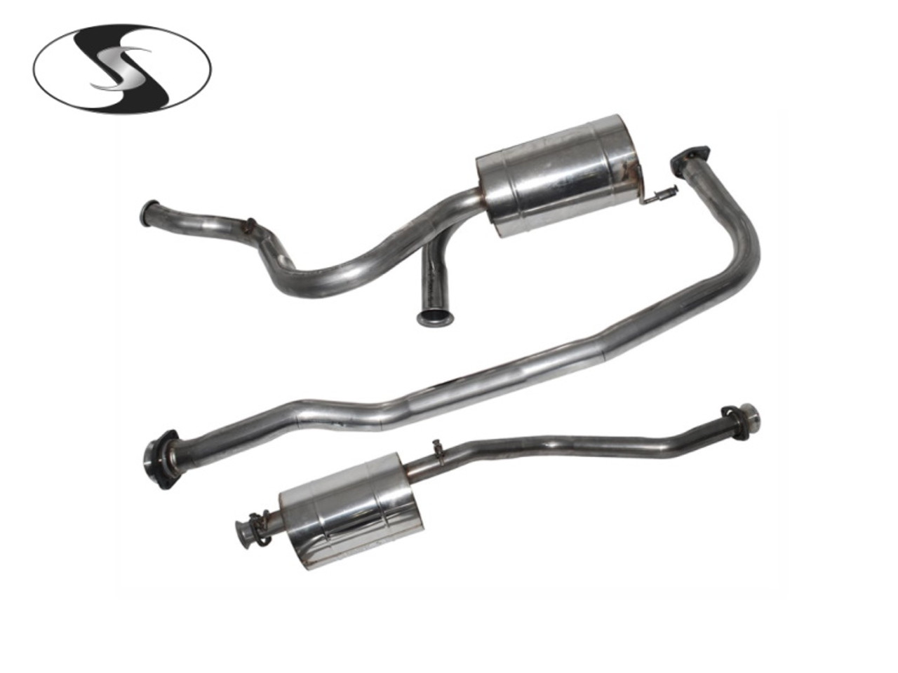 Double S Complete Exhaust For Defender 90 300Tdi 1994-1995