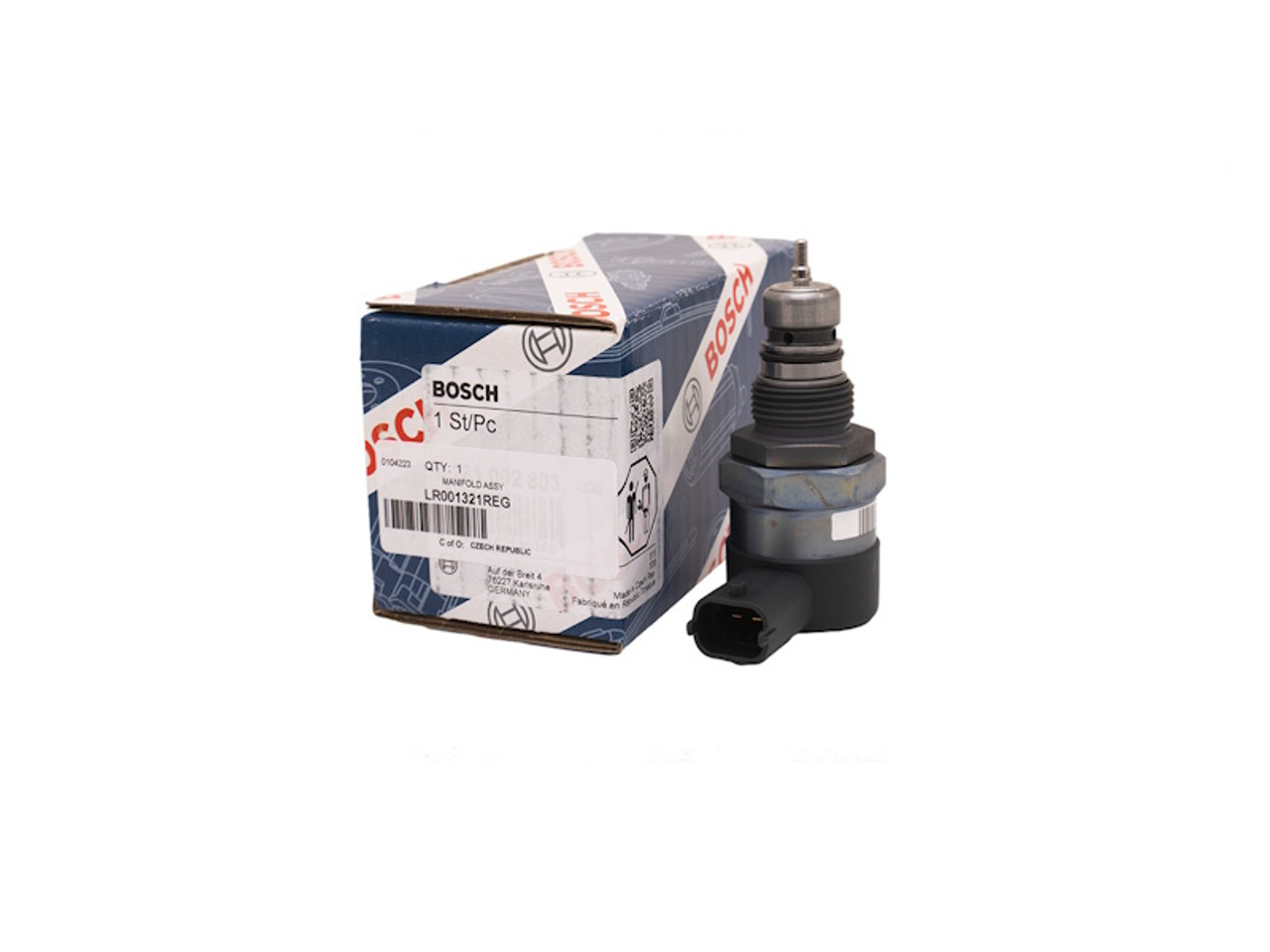 Bosch 2.2 Td4 Fuel Rail Regulator - LR001321 Bosch 2.2 Td4 Fuel Rail Regulator - LR001321