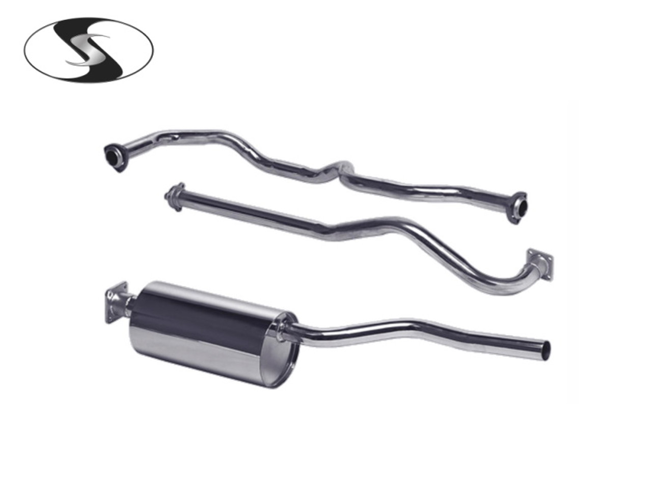 Double S Exhaust for RHD Series 3 SWB 2.25 Petrol - DA4528