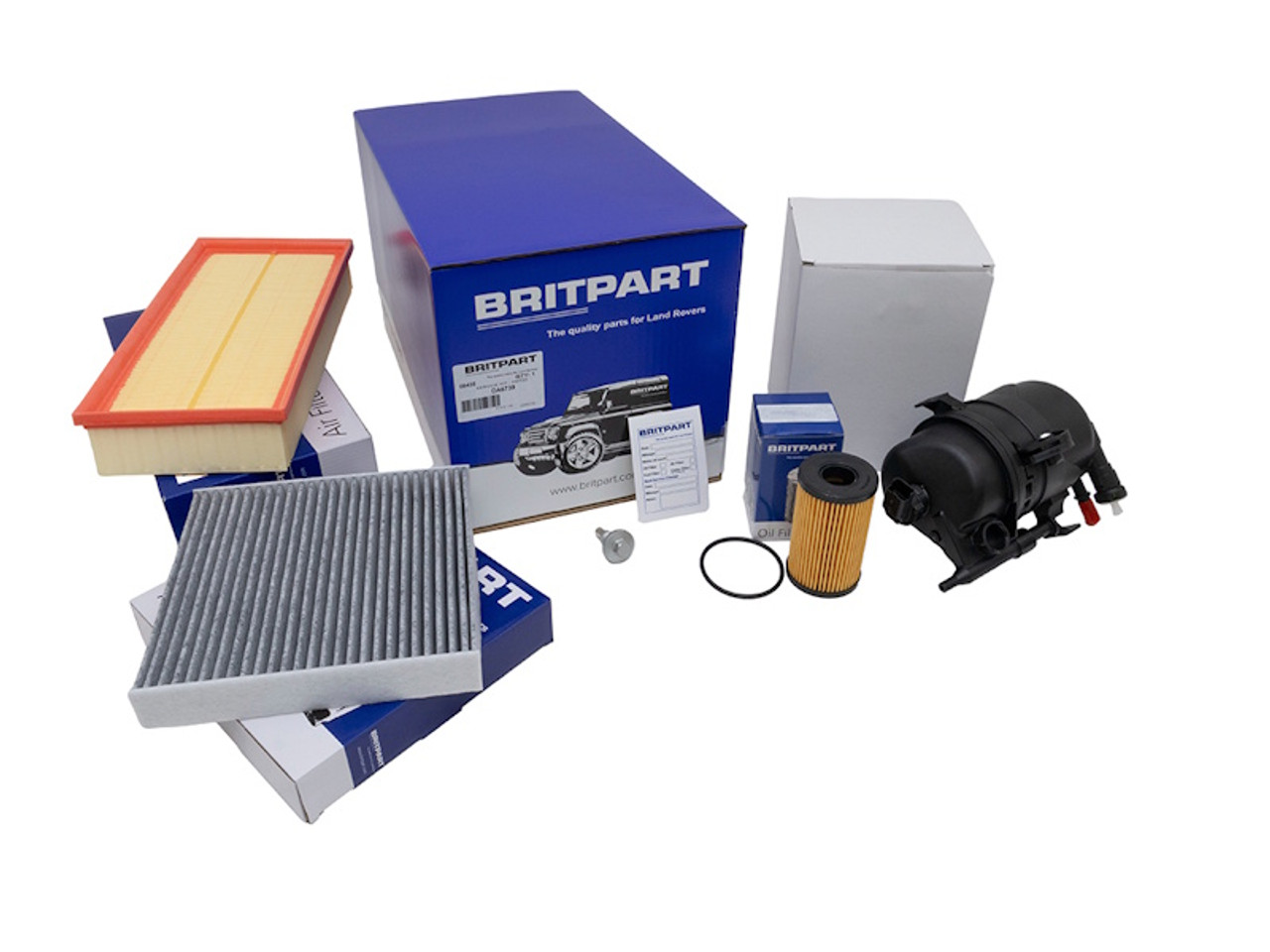 Britpart 2.0 Diesel Ingenium Filter Kit New Defender - DA6739 Britpart 2.0 Diesel Ingenium Filter Kit New Defender - DA6739