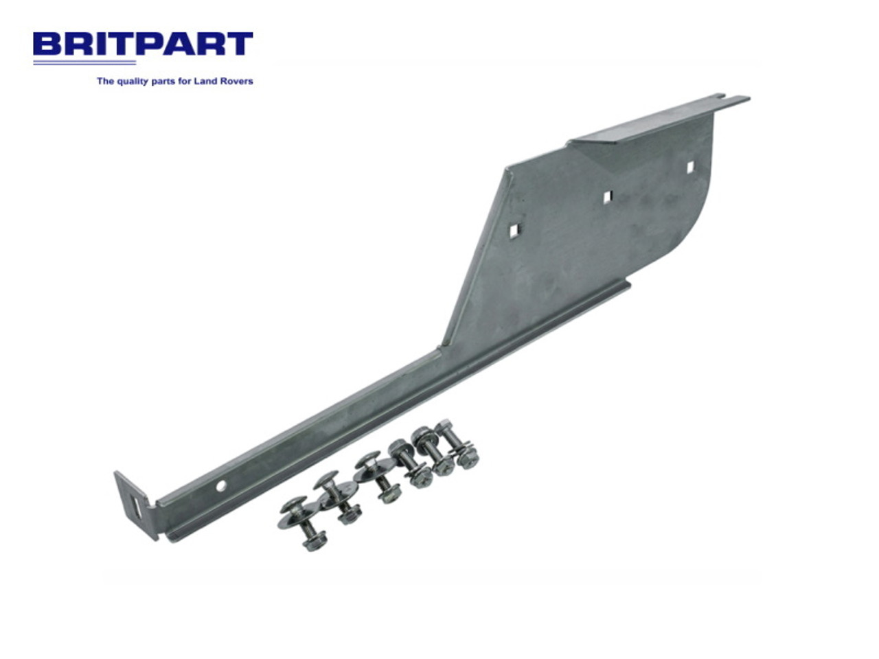 Britpart Stainless Steel Defender 110/130 Rear Right Mud Flap Bracket - CAT500340PMASS