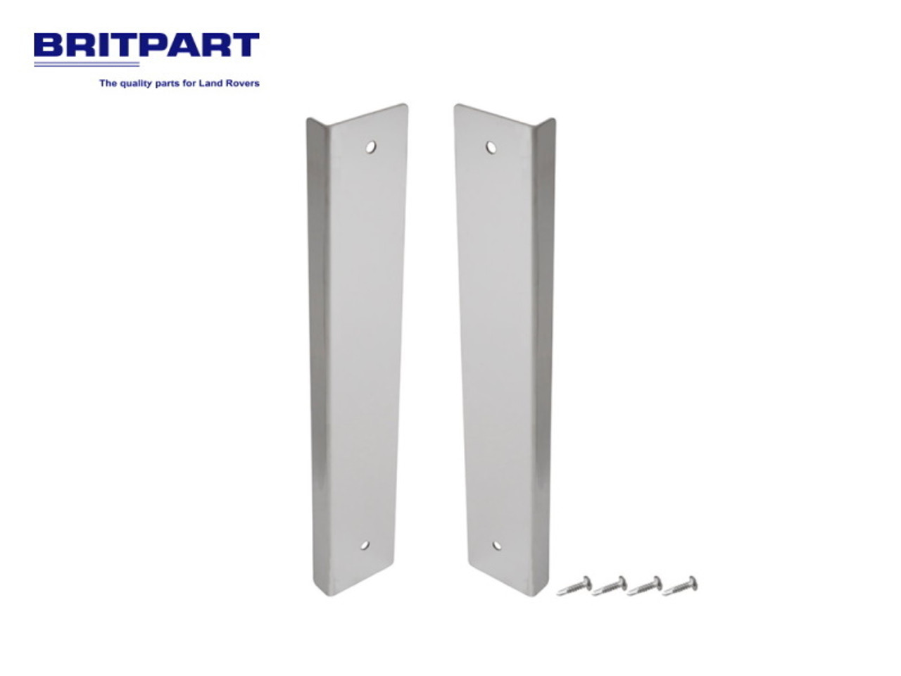 Britpart Defender Stainless Steel A Post Trims - DA4871