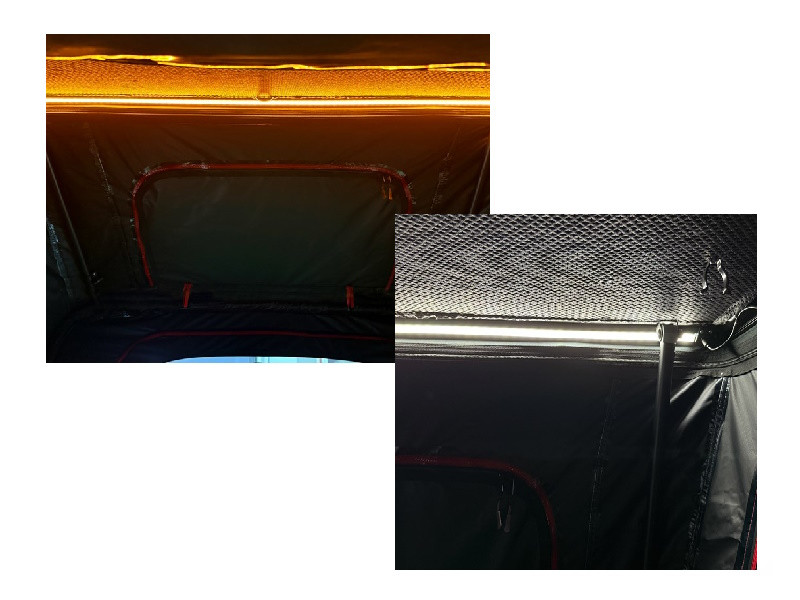 Terrafirma Alloy Hard Shell X Hinge Expedition Roof Tent - TF5545