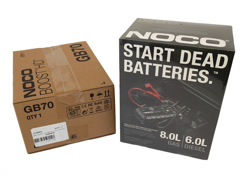 NOCO GB70 2000A 12V Boost HD UltraSafe Jump Starter - DA5476