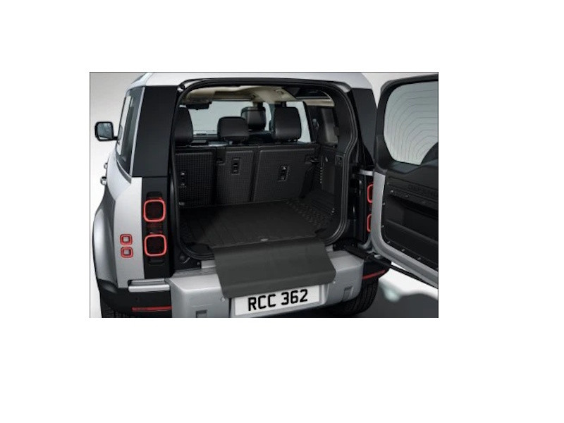 Genuine Load Space Rubber Mat With Bumper Protector for New Defender 130 - VPLES0698