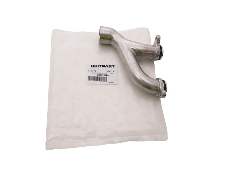 Britpart 3.0 and 5.0 Supercharged Aluminum Cylinder Block to Outlet Pipe - LR092992