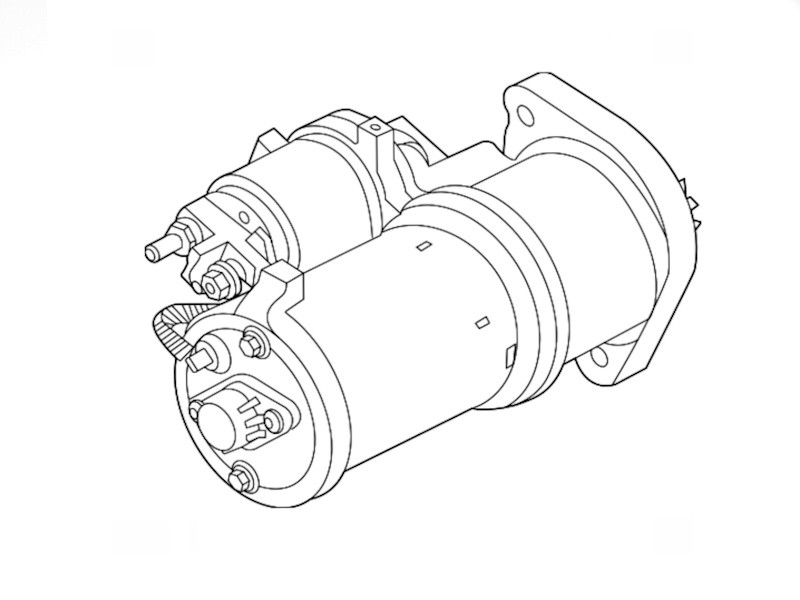 Genuine 3.0 Ingenium Starter Motor - LR177925