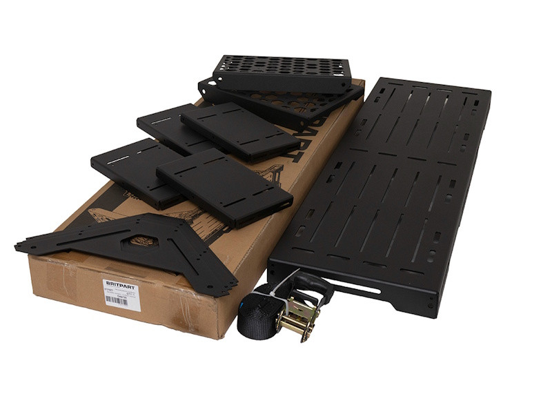 Britpart Spare Wheel Mounted Expedition and Storage Rack - DA6720