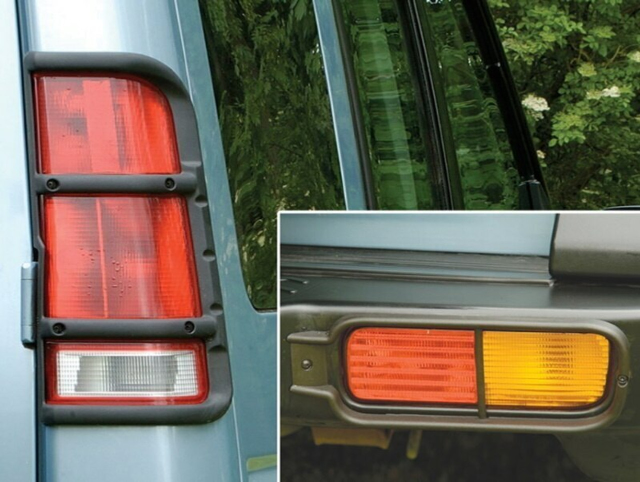 Britpart Discovery 2 Rear Bumper Light Guards - VUB500520