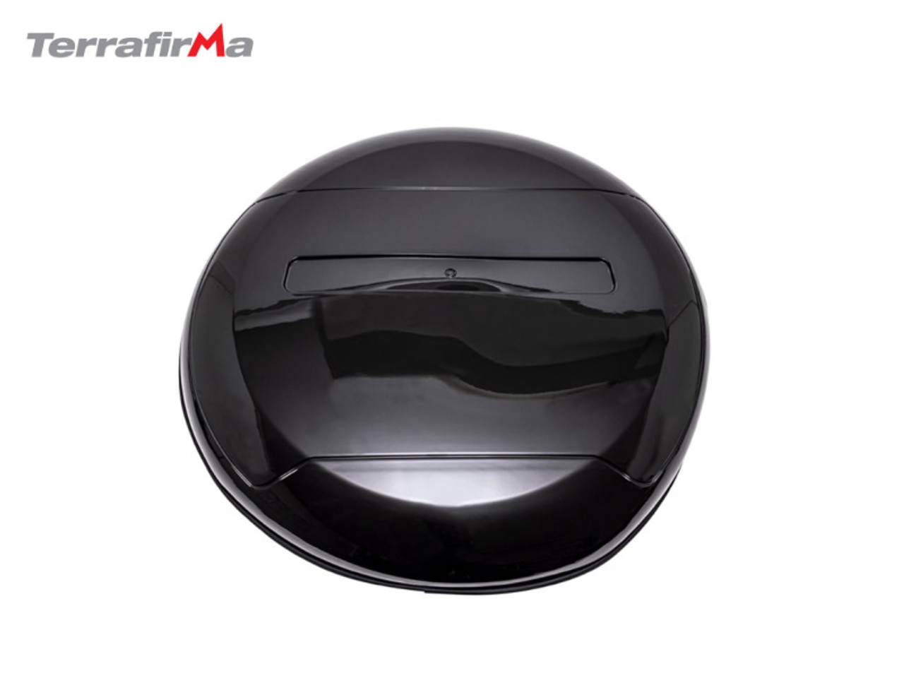 New Defender Gloss Black Spare Wheel Cover - GA2893