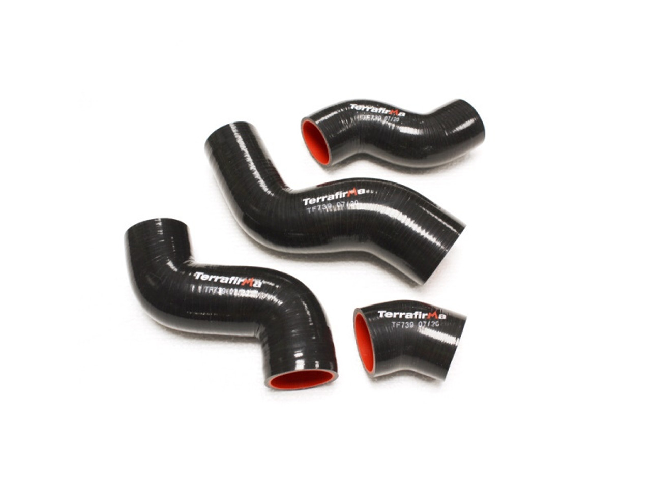 Terrafirma Discovery 2 Black Silicone Intercooler Hose Kit - TF739