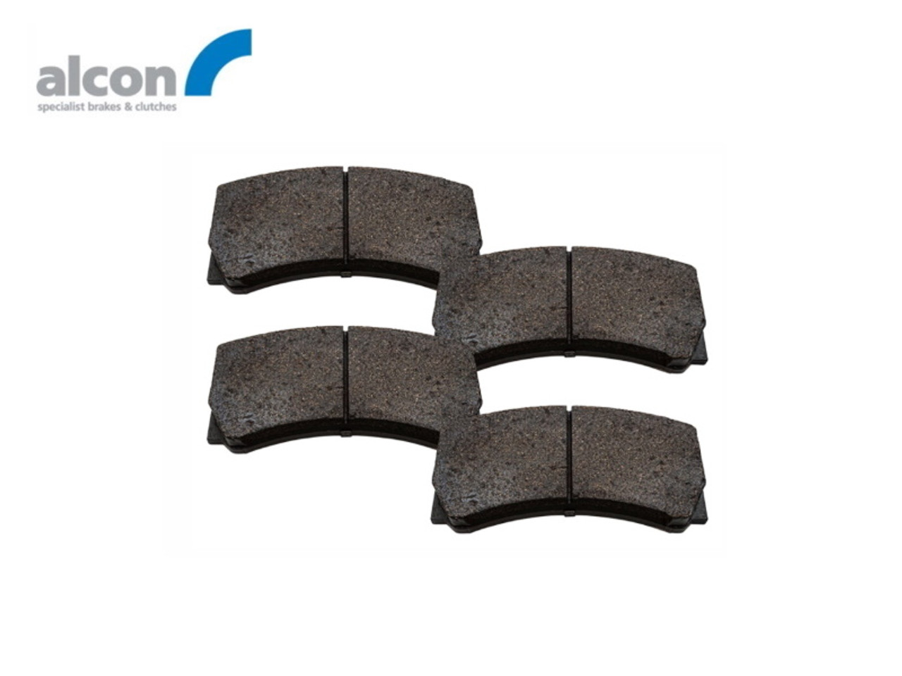 Alcon Defender 16 Inch 4 Pot Replacement Front Brake Pads - DA2708