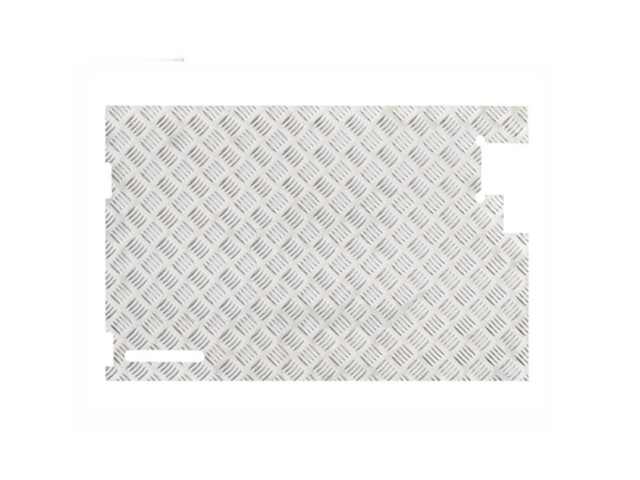 Britpart Defender and Series Rear Door Chequer Plate Without Wiper Motor -  DA2067