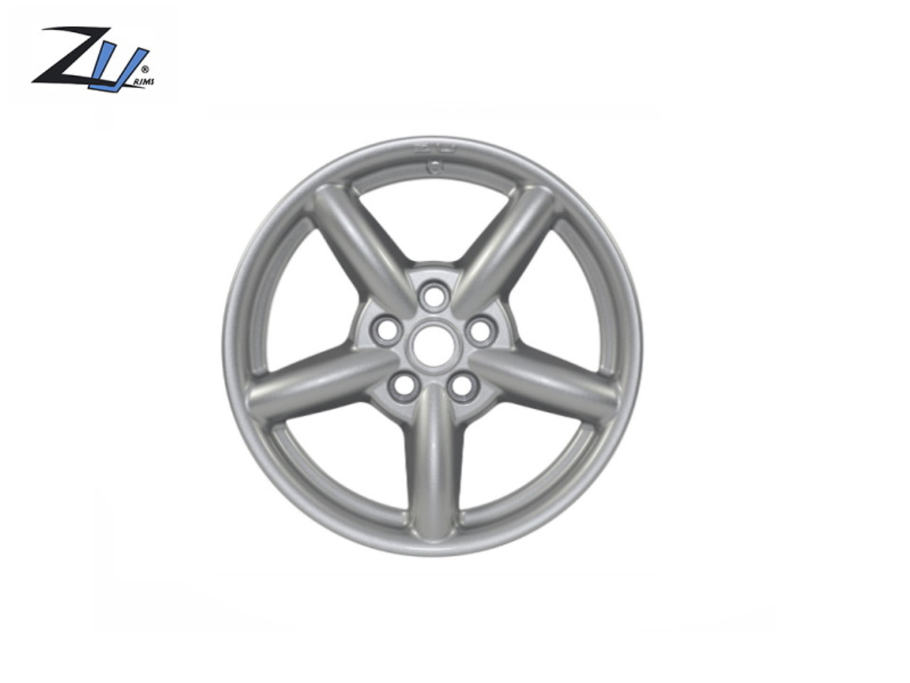 Zu Alloy Wheel Finished In Gloss Silver 16 x 8 With 5 x 120 Stud Pattern - DA2431
