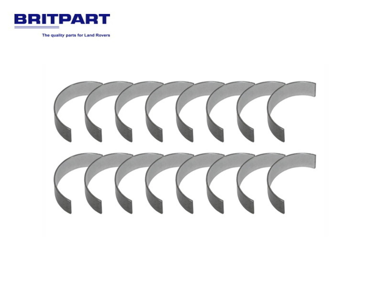 Britpart 5.0 V8 00.20 Main Bearing Set - DA2876