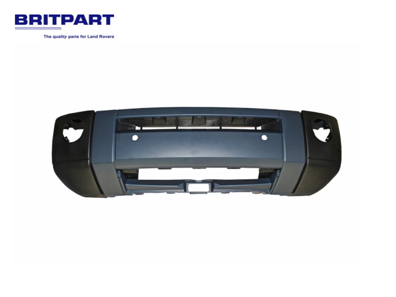 Discovery 3 Primed Front Bumper With Parking Sensors And Washer Jets - DPB500075LML