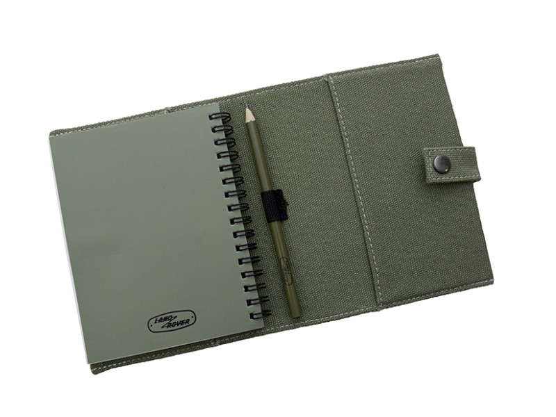 Land Rover HUE Canvas Note Book - LDNB562GNA