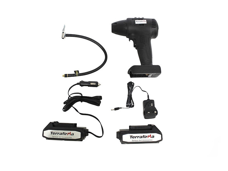 Terrafirma Cordless Handheld Tyre Inflator - TF2908