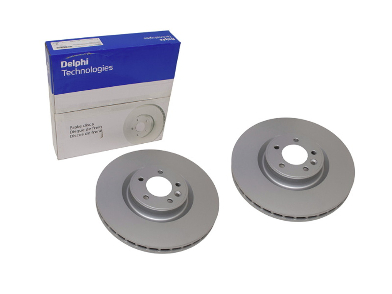 Delphi Defender Front 380mm Diameter Brake Disc Set - LR161894